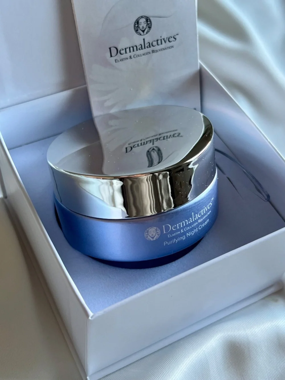 Dermalactives Purifying Night Cream – Elastin & Collagen Rejuvenation (50ml / 1.